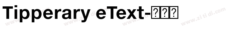 Tipperary eText字体转换